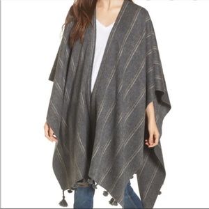 Madewell poncho cape